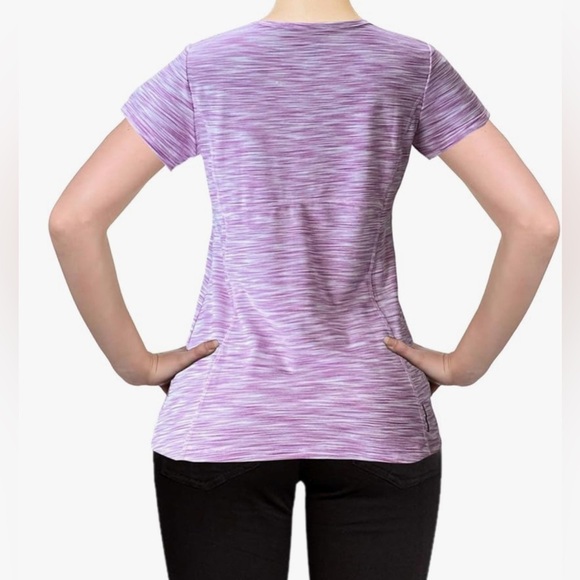 Mondetta Women's Top  Active Crewneck Tee  Purple Size M Sports Athletic Light - Picture 2 of 16